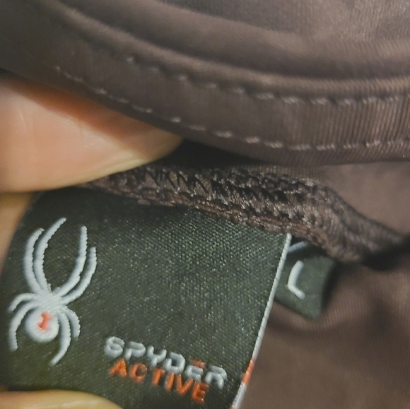 Spyder Active | Women's Maroon Full Length Yoga Leggings (Size Large) - Picture 4 of 10